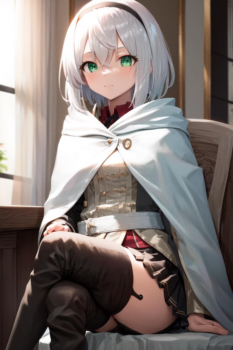 29510-1193738172-masterpiece, best quality, highres, 1girl amnesia green eyes short hair, white cape black skirt pleated skirt white jacket red s.png